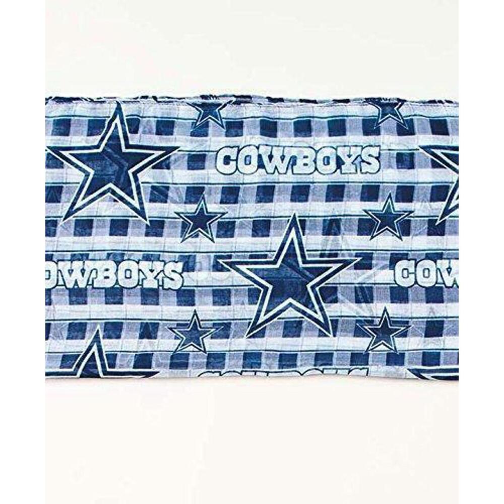 Women's Dallas Cowboys Plaid Endless Loop Scarf